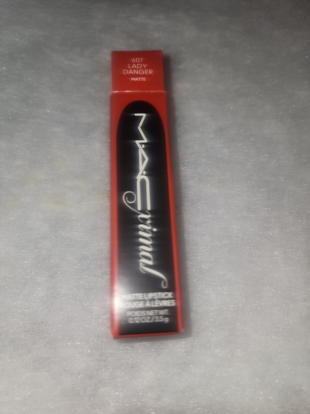 MAC Cosmetics Retro Matte Lipstick 607 Lady Danger Vivid Red